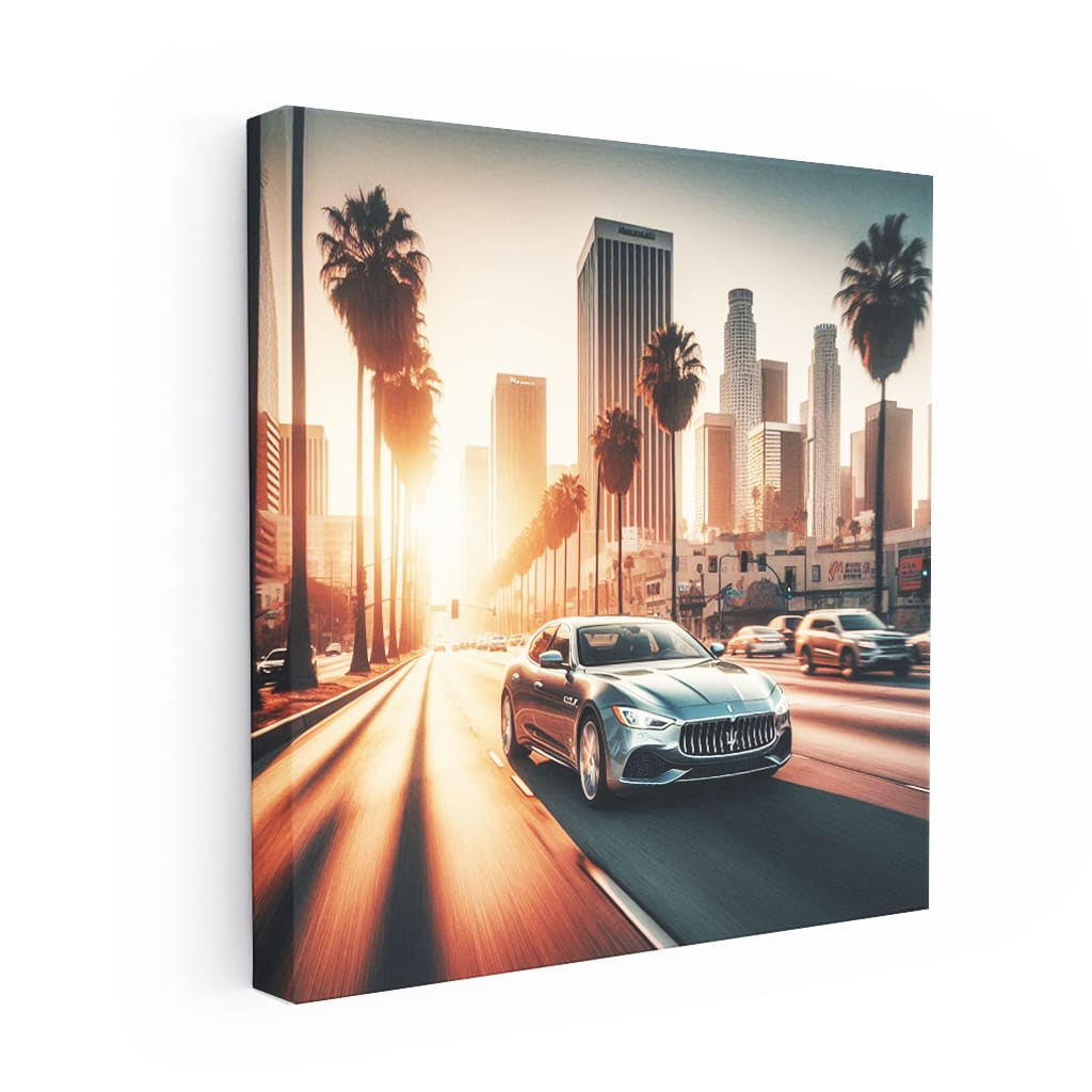 Maserati Quattroporte in Los Angeles - Elegance Meets Power