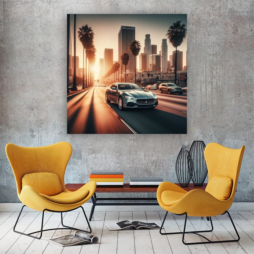 Maserati Quattroporte in Los Angeles - Elegance Meets Power