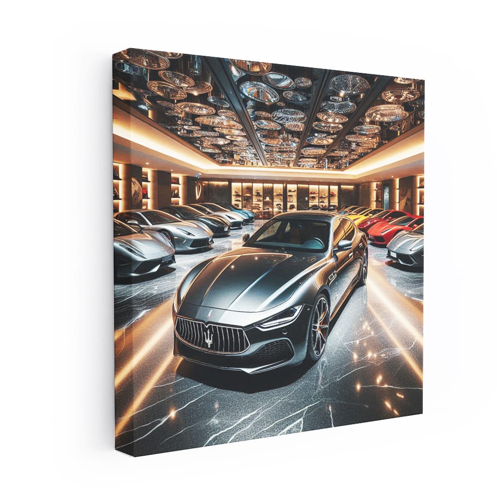 Maserati Quattroporte Luxury Parking - Elegance in Motion