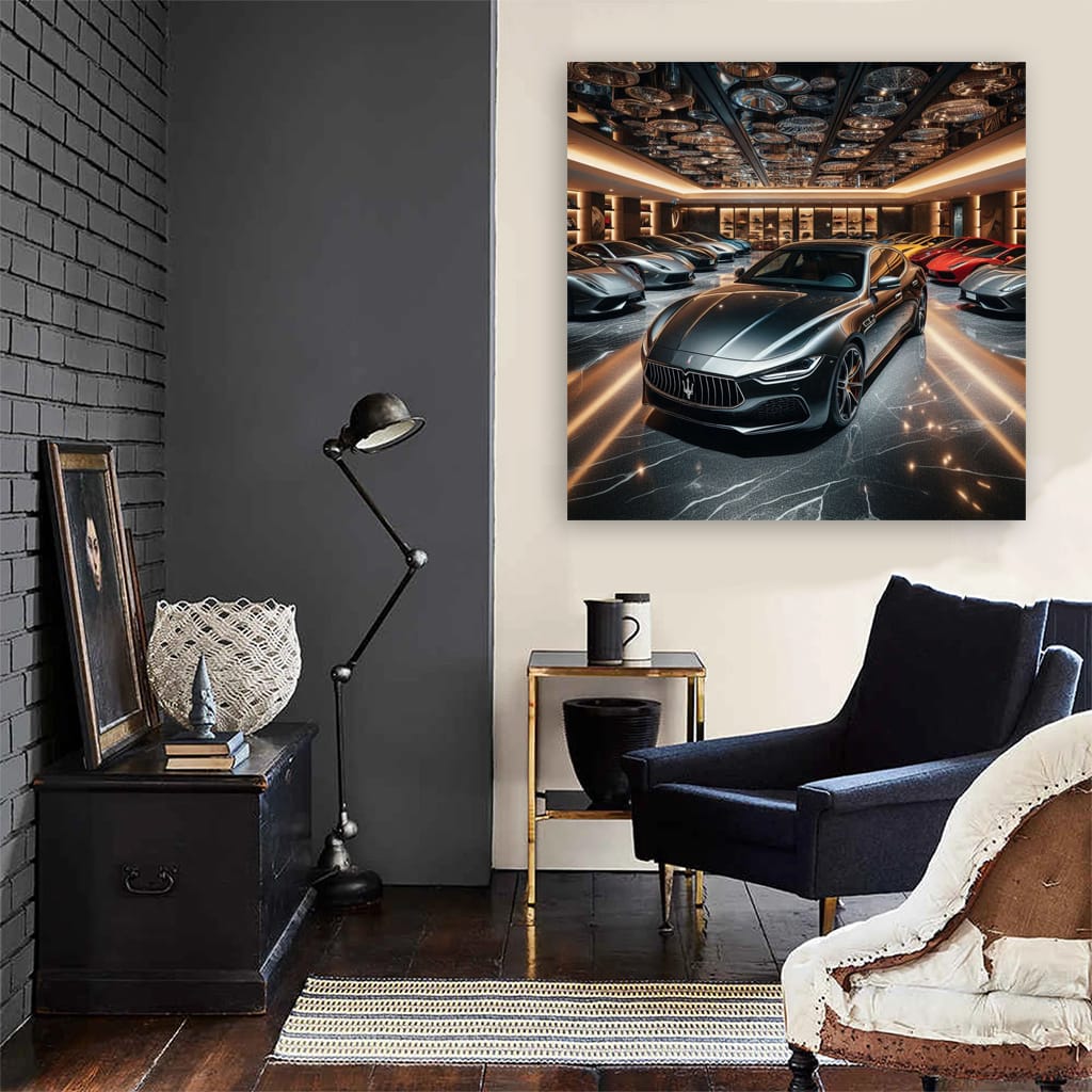 Maserati Quattroporte Luxury Parking - Elegance in Motion