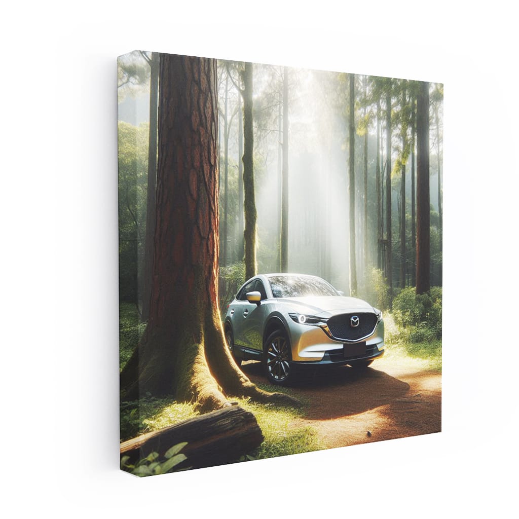 Mazda CX-50 in Forest - Rugged Elegance in Wild