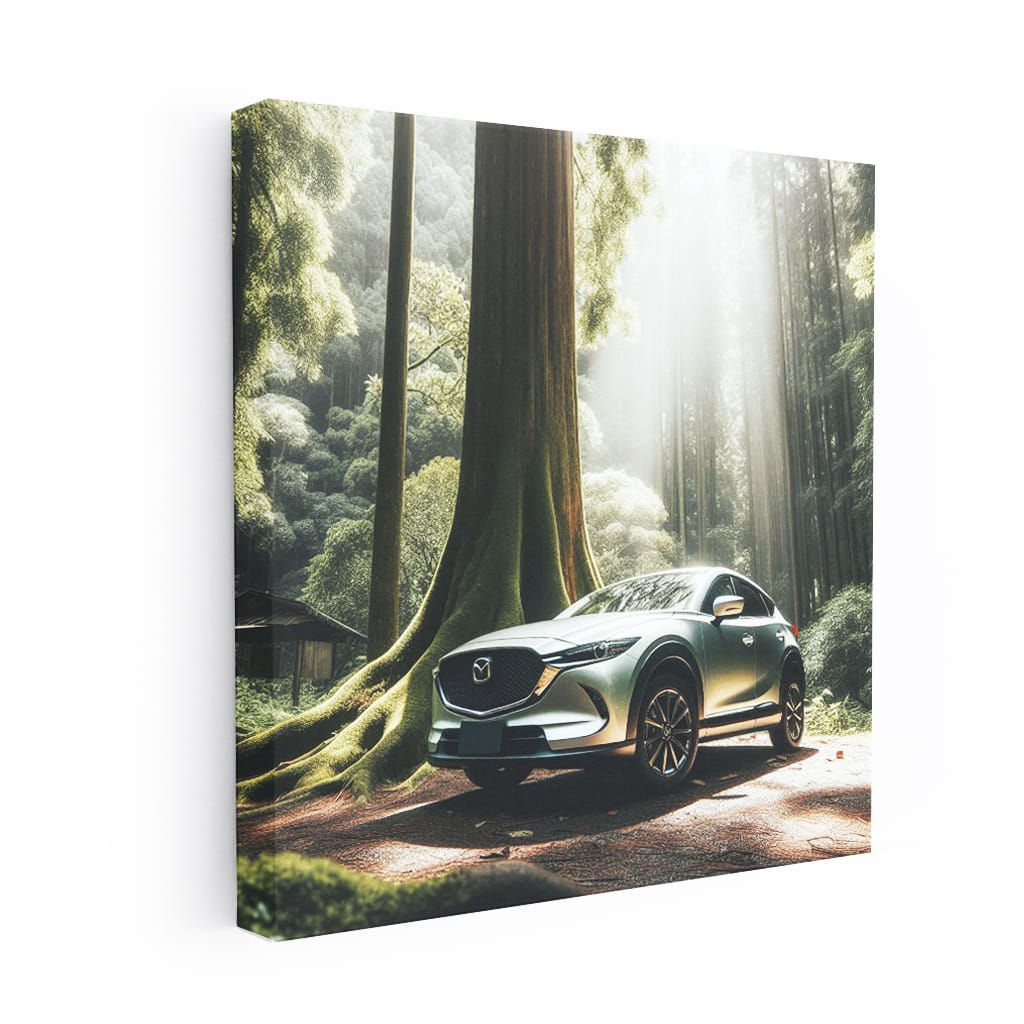 Mazda CX-50 in Forest - Rugged Adventure Awaits