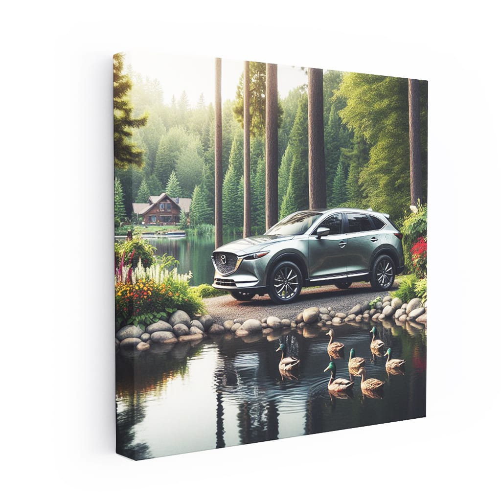 Mazda CX-9 Scenic Lake Adventure - Sleek and Spacious SUV