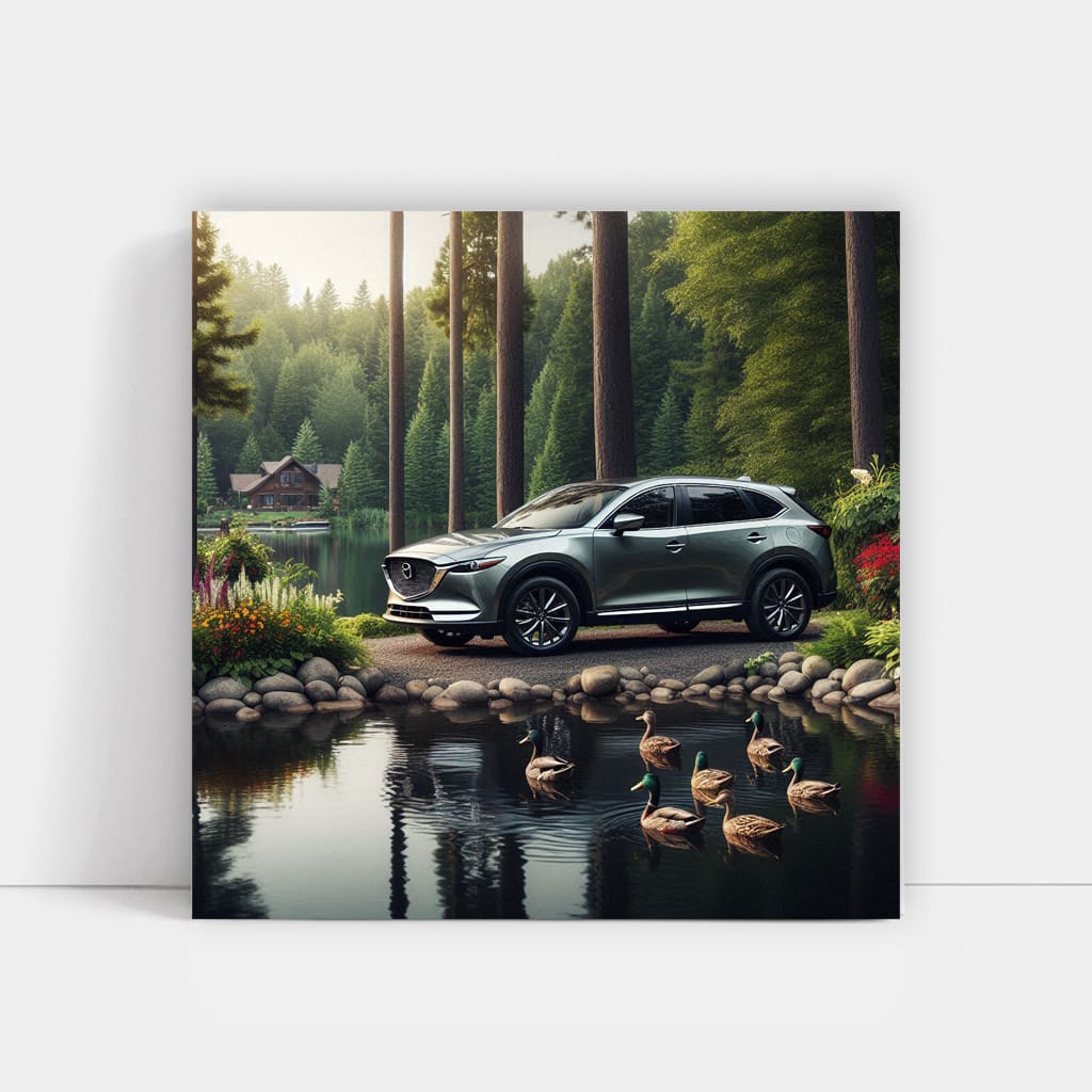 Mazda CX-9 Scenic Lake Adventure - Sleek and Spacious SUV