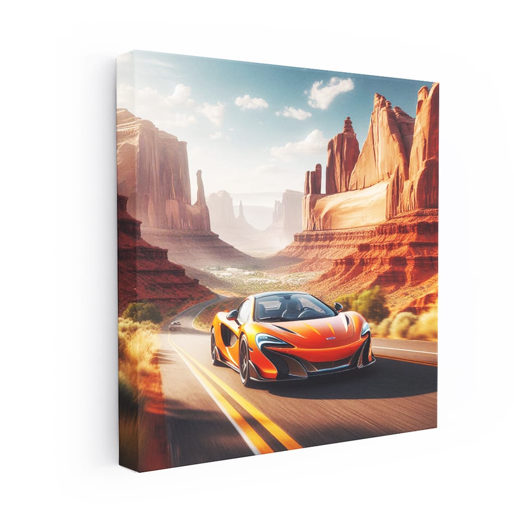 McLaren 650S Adventure in Canyon - Speed and Elegance