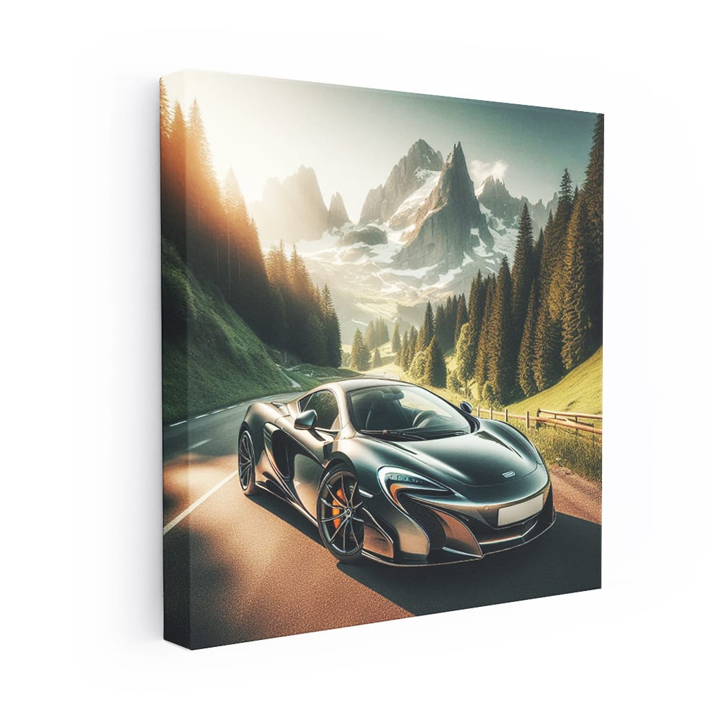 McLaren 650S Conquers Mountains - Speed and Elegance
