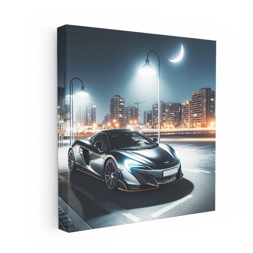 McLaren 650S at Night - Speed and Elegance in Motion