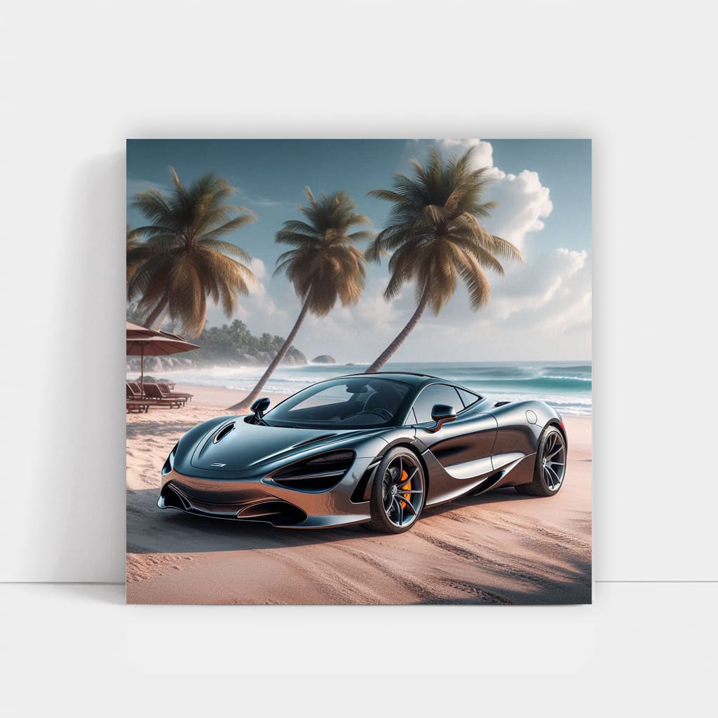 McLaren 720S on Coastal Sands - Power and Elegance