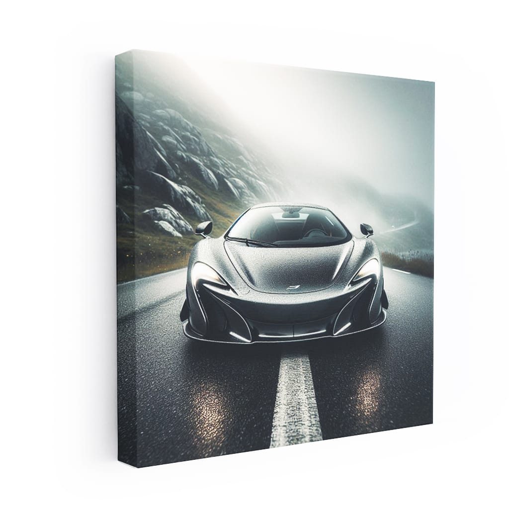 McLaren 765LT in Fog - Unleashing Thrilling Performance