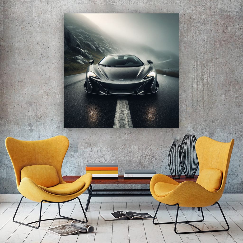 McLaren 765LT in Fog - Unleashing Thrilling Performance