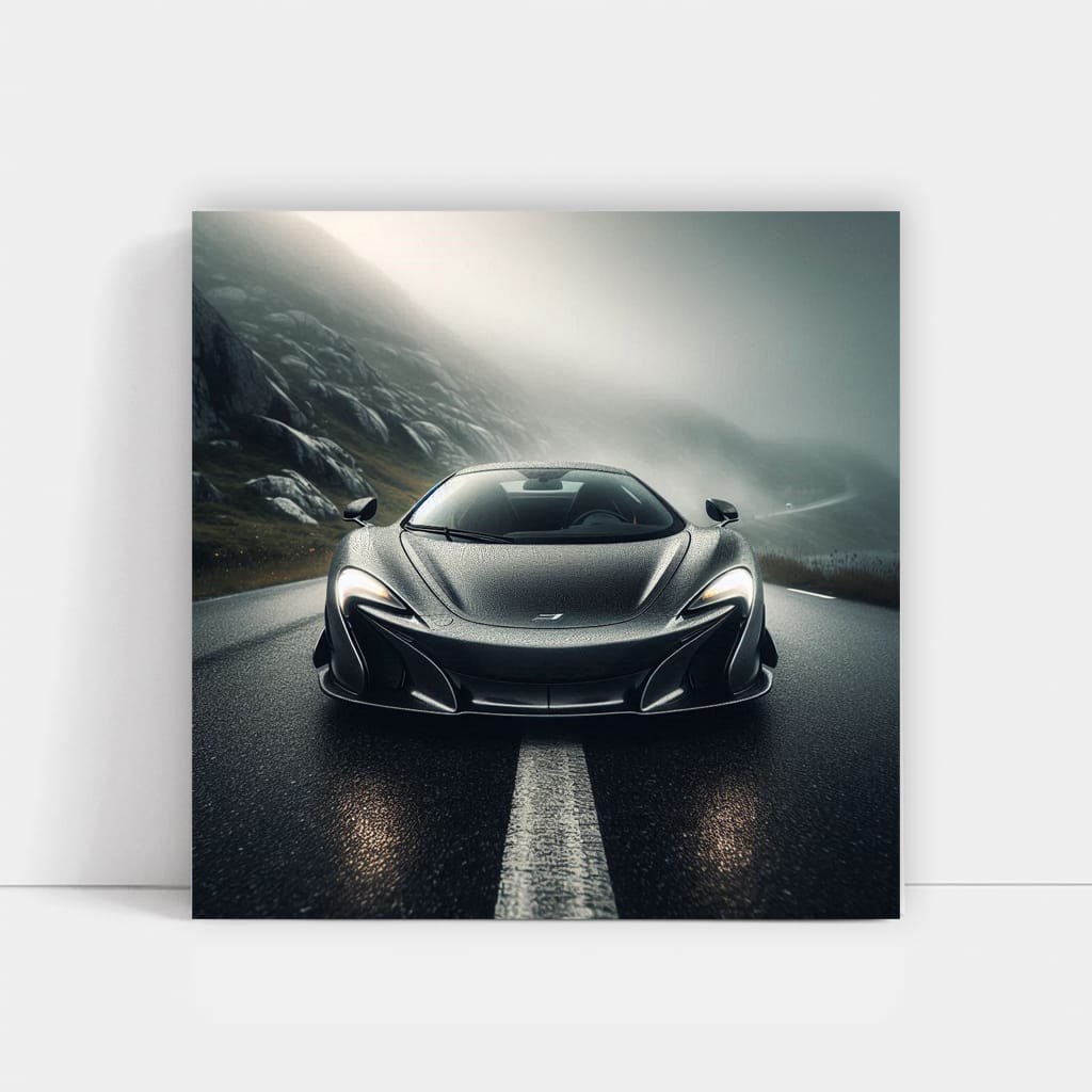 McLaren 765LT in Fog - Unleashing Thrilling Performance