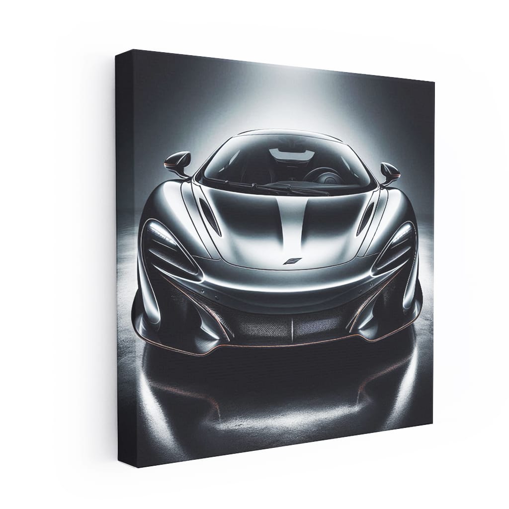 McLaren Black Hood - Sleek and Powerful Beauty