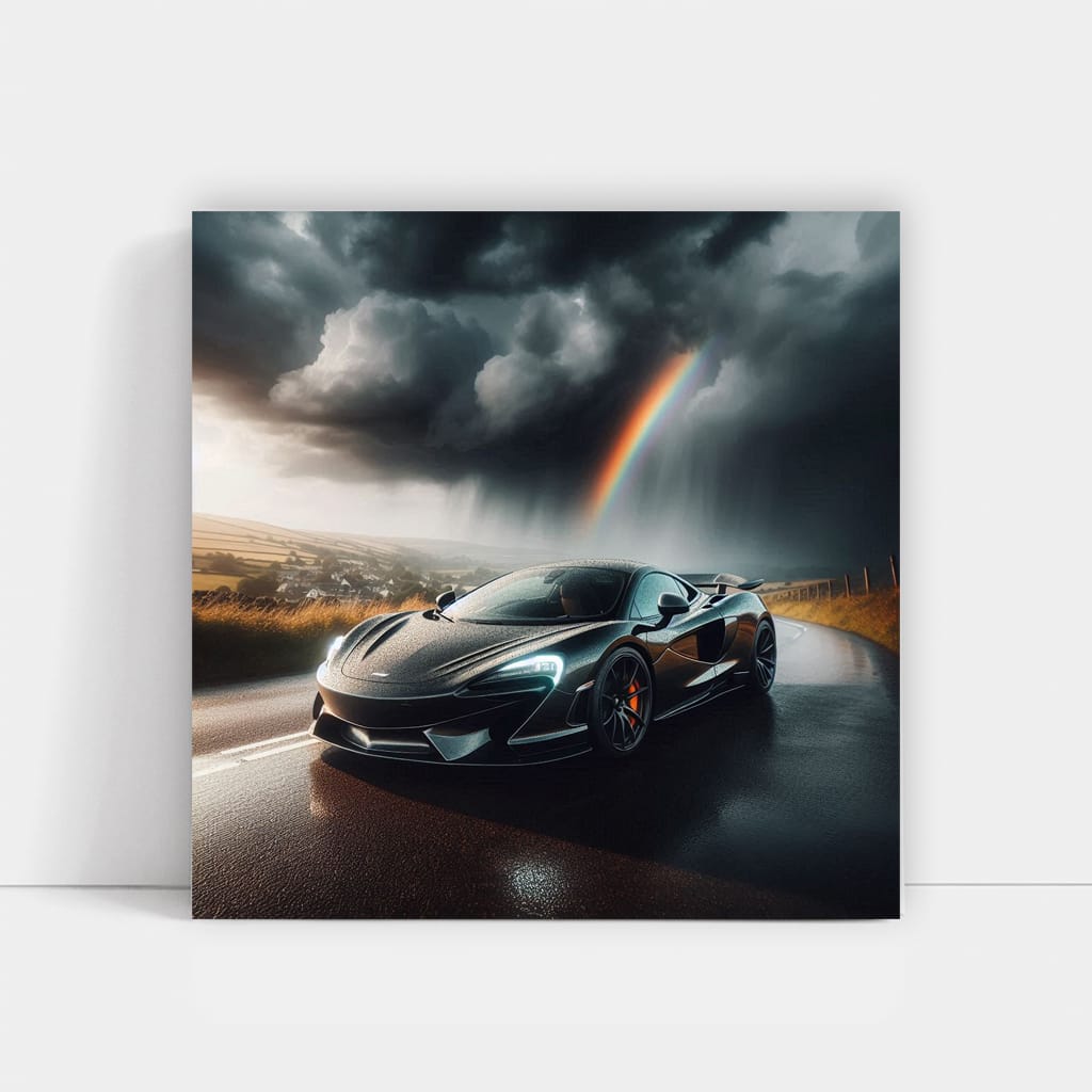 McLaren GT in Overcast Skies - Elegance Meets Performance