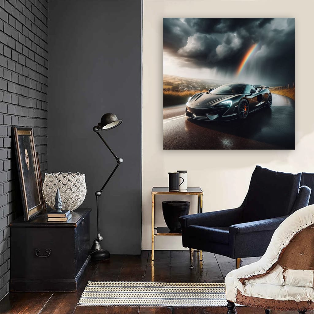 McLaren GT in Overcast Skies - Elegance Meets Performance