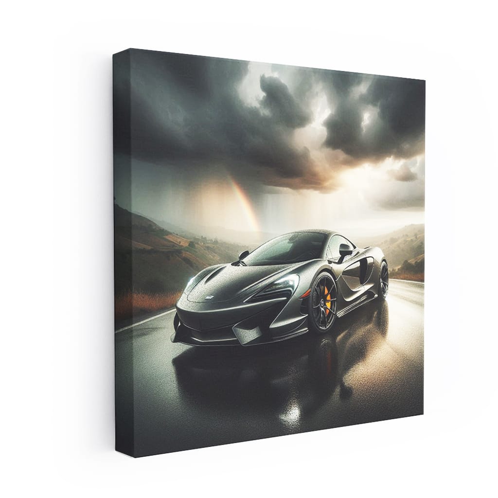 McLaren GT on Overcast Day - Elegance in Motion