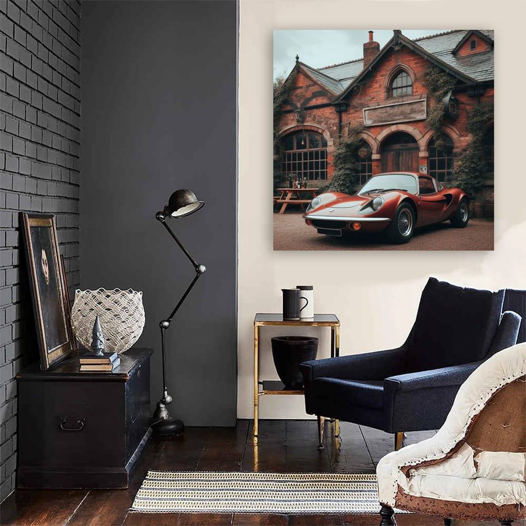 Retro McLaren Building - Timeless Elegance and Innovation