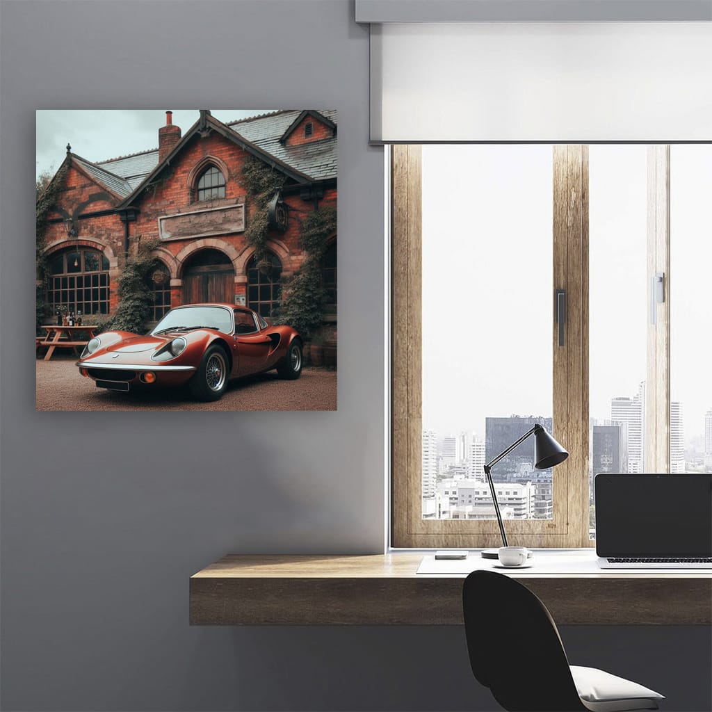 Retro McLaren Building - Timeless Elegance and Innovation