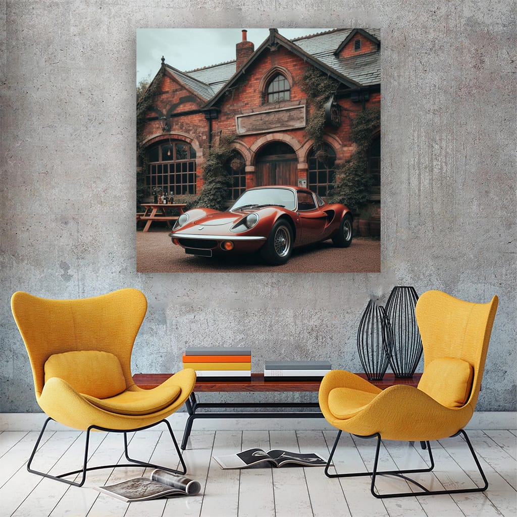 Retro McLaren Building - Timeless Elegance and Innovation