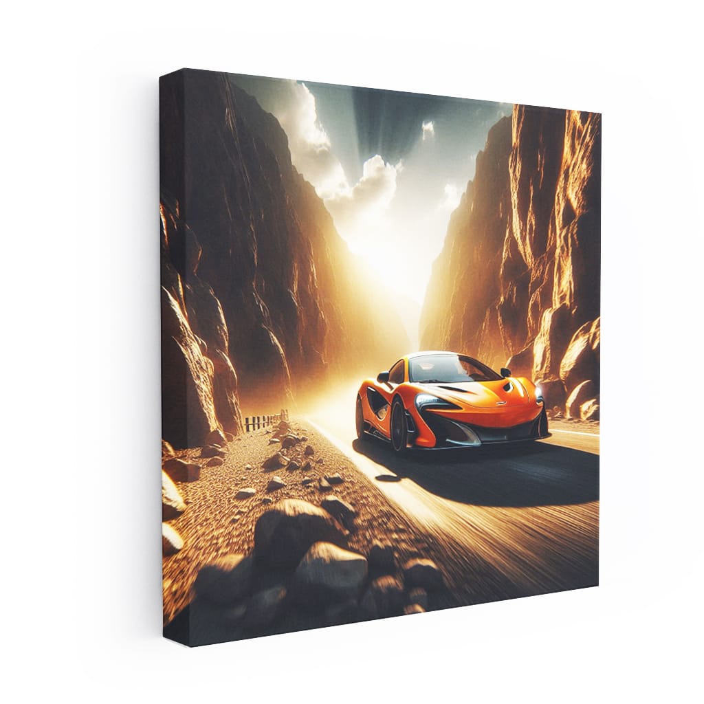McLaren Canyon Photo - Vibrant Orange Adventure