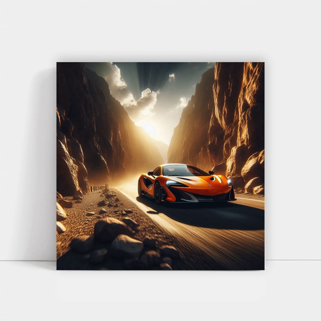 McLaren Canyon Photo - Vibrant Orange Adventure