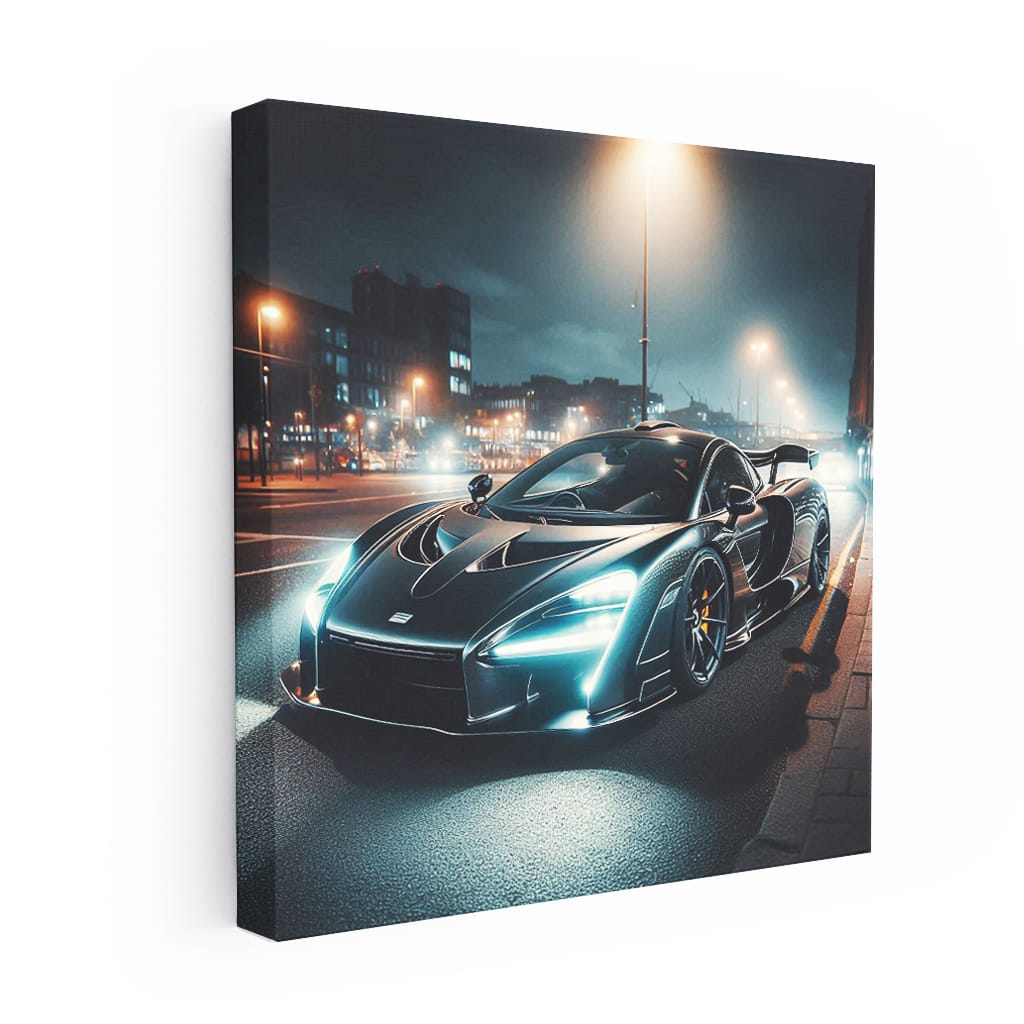 McLaren Senna at Night - Speed and Elegance in Motion