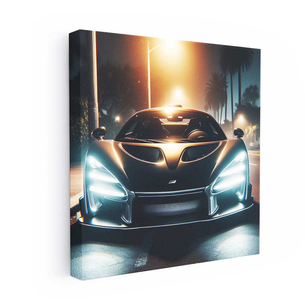 McLaren Senna at Night - Unmatched Speed and Elegance