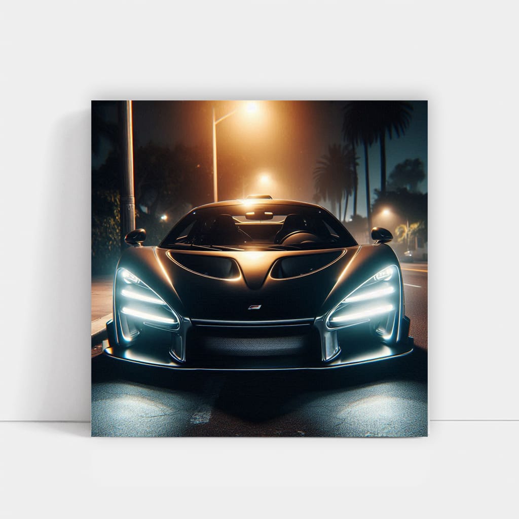 McLaren Senna at Night - Unmatched Speed and Elegance