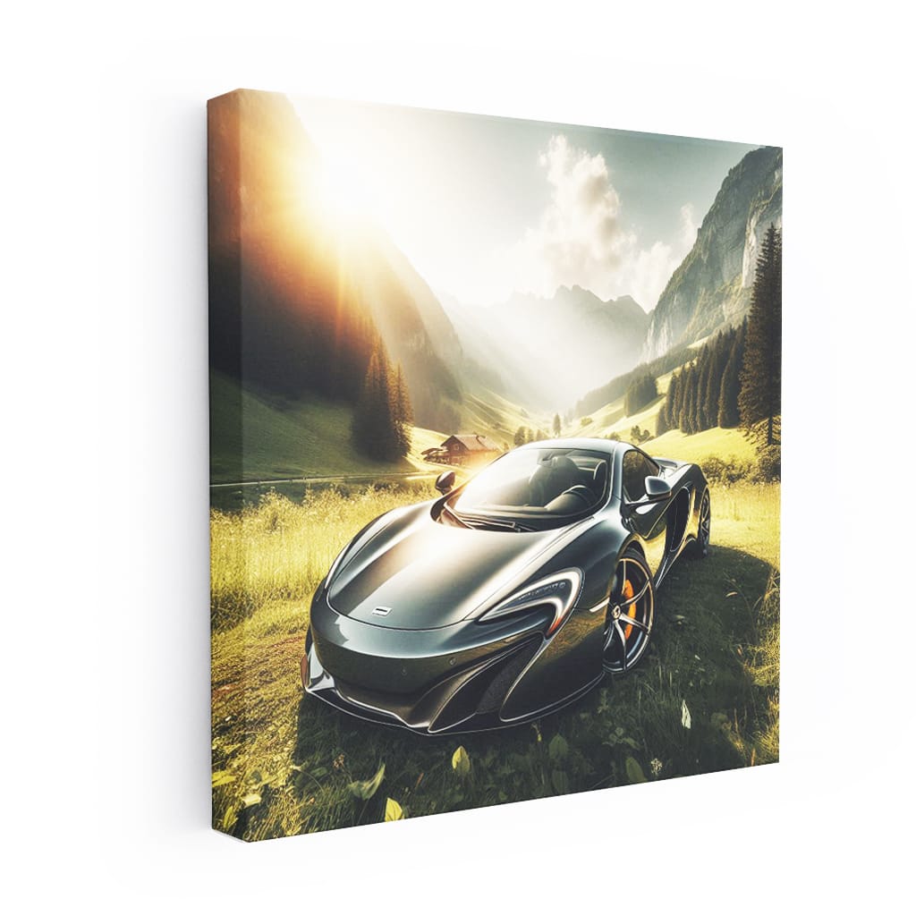 McLaren Valley in Action - Blend of Speed and Style