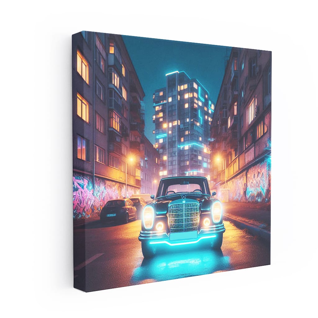 Vintage Mercedes-Benz A-Class Neon - Timeless Elegance
