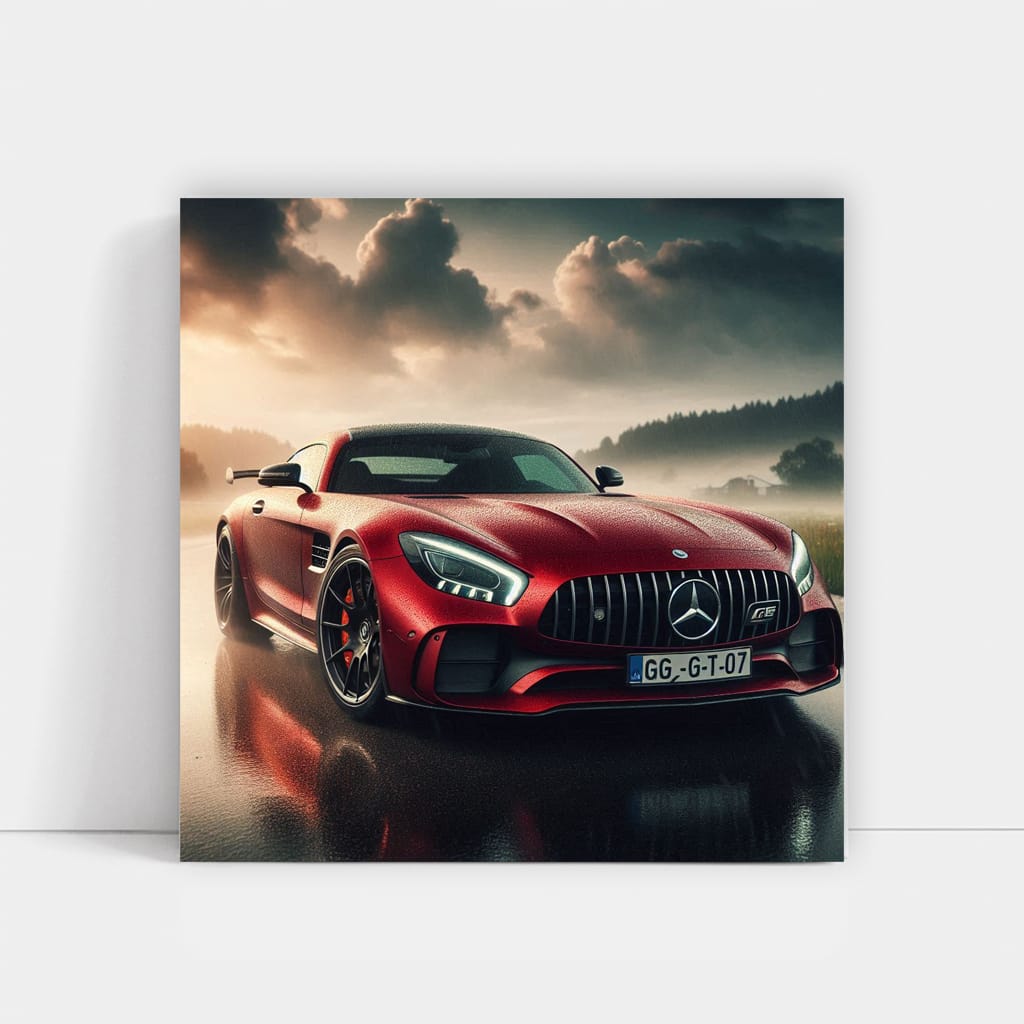 Mercedes-Benz AMG GT R in Cloudy Weather - Power Unleashed