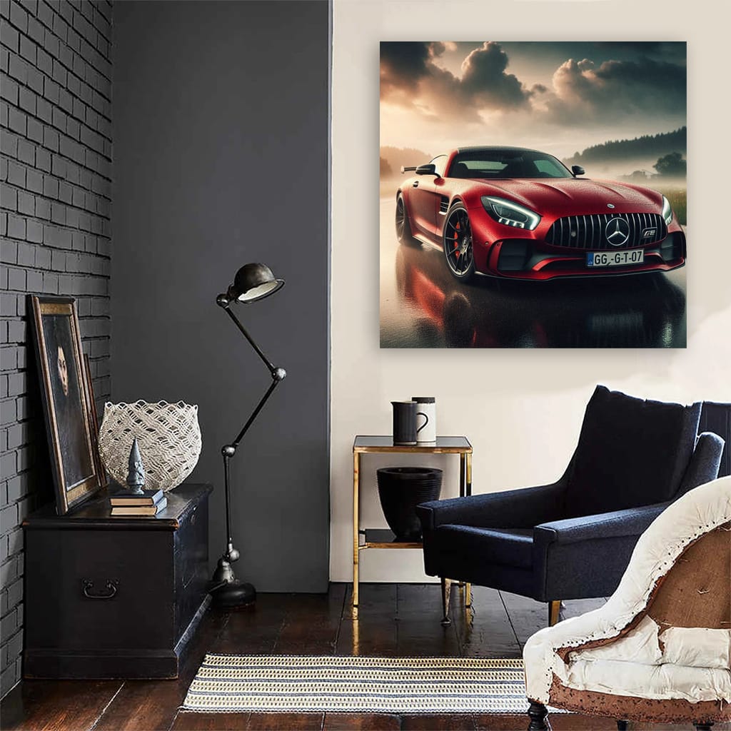 Mercedes-Benz AMG GT R in Cloudy Weather - Power Unleashed