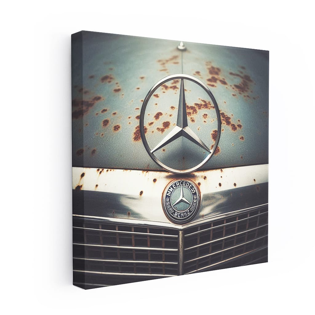 Mercedes-Benz C-Class Old Model with Hood Up - Timeless Elegance