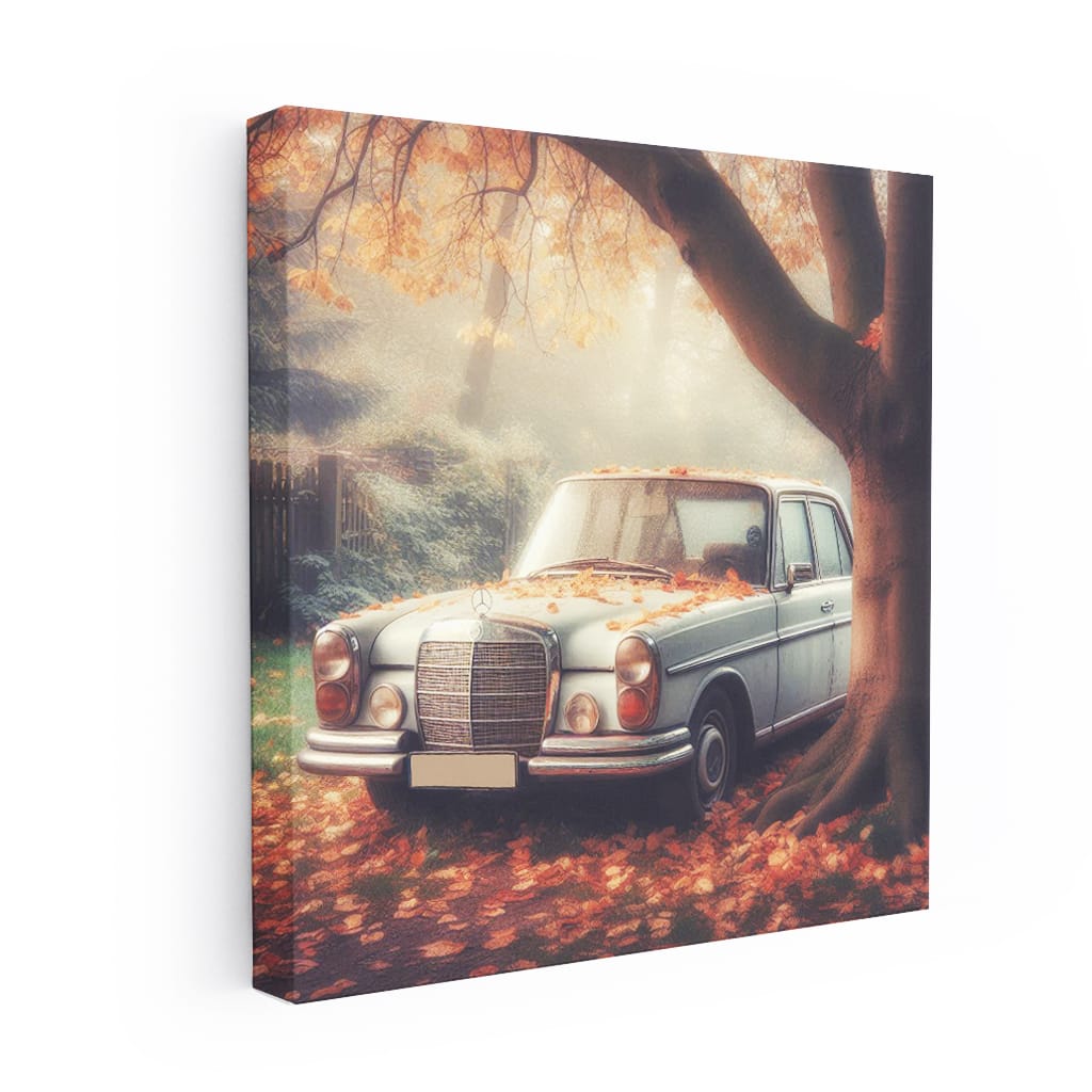 Vintage Mercedes-Benz C-Class with Distinctive Old Paint - Classic Elegance