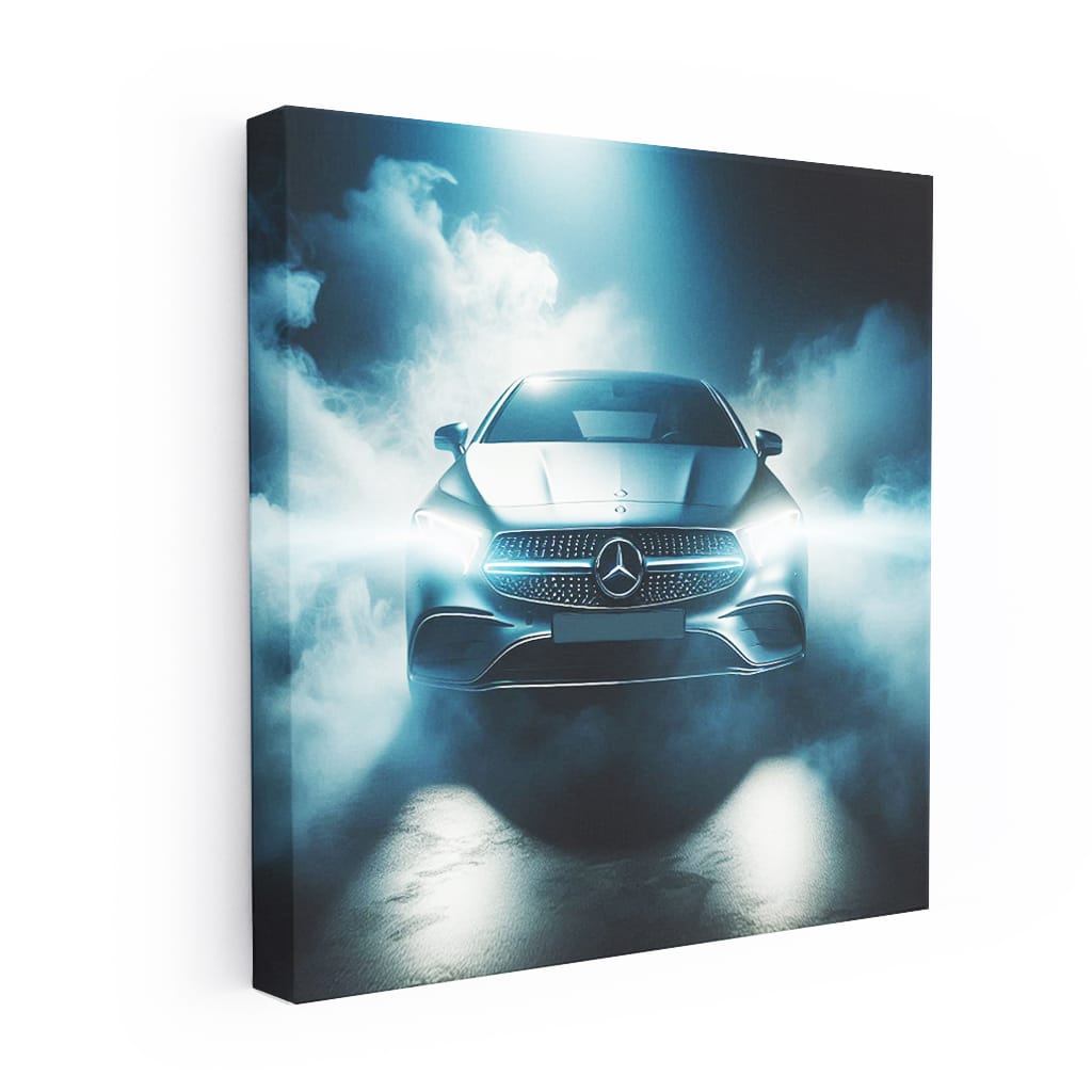 Mercedes-Benz CLS in Fog - Elegance Meets Power