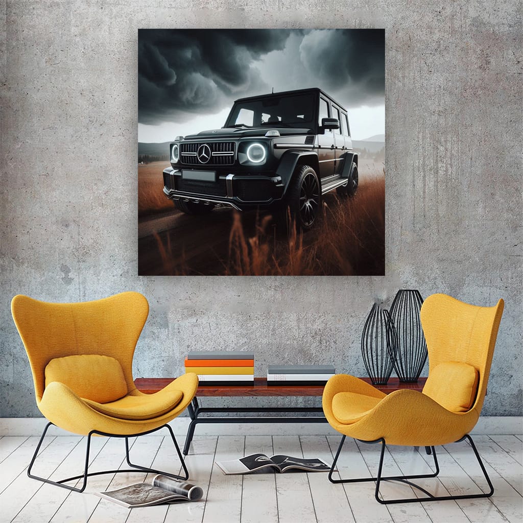 Mercedes-Benz G-Class in Overcast Weather - Rugged Elegance