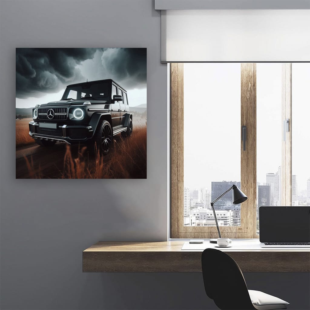 Mercedes-Benz G-Class in Overcast Weather - Rugged Elegance
