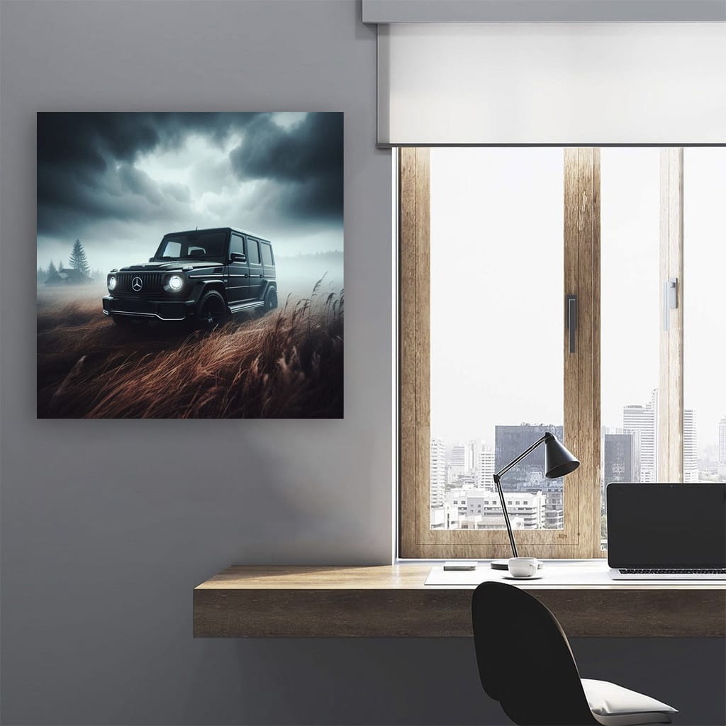 Mercedes-Benz G-Class Amidst Clouds - Rugged Elegance