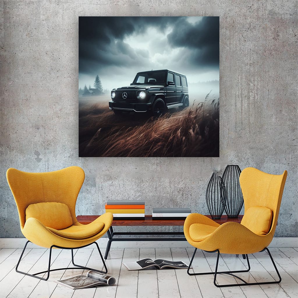 Mercedes-Benz G-Class Amidst Clouds - Rugged Elegance