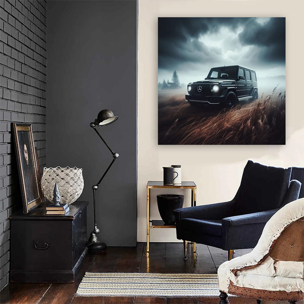 Mercedes-Benz G-Class Amidst Clouds - Rugged Elegance