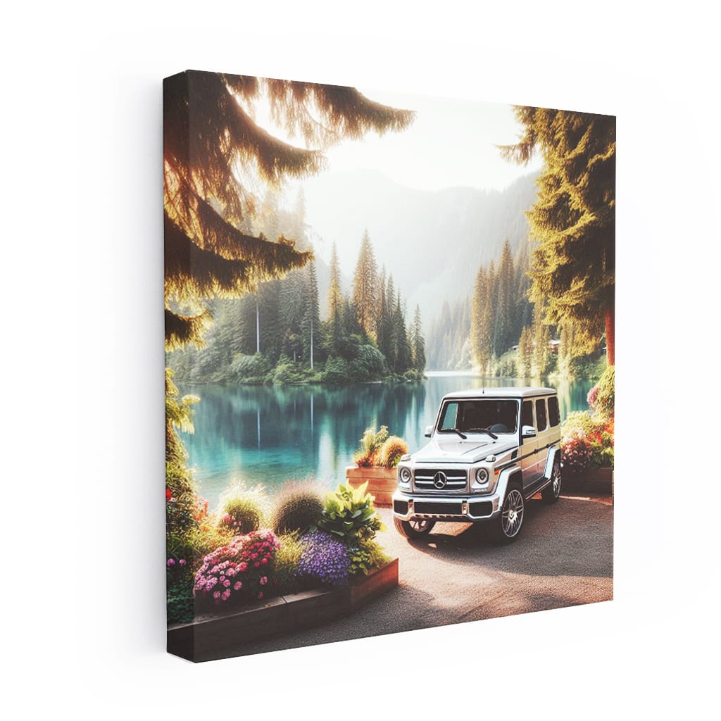 Mercedes-Benz G-Class by Lake - Rugged Luxury Adventure