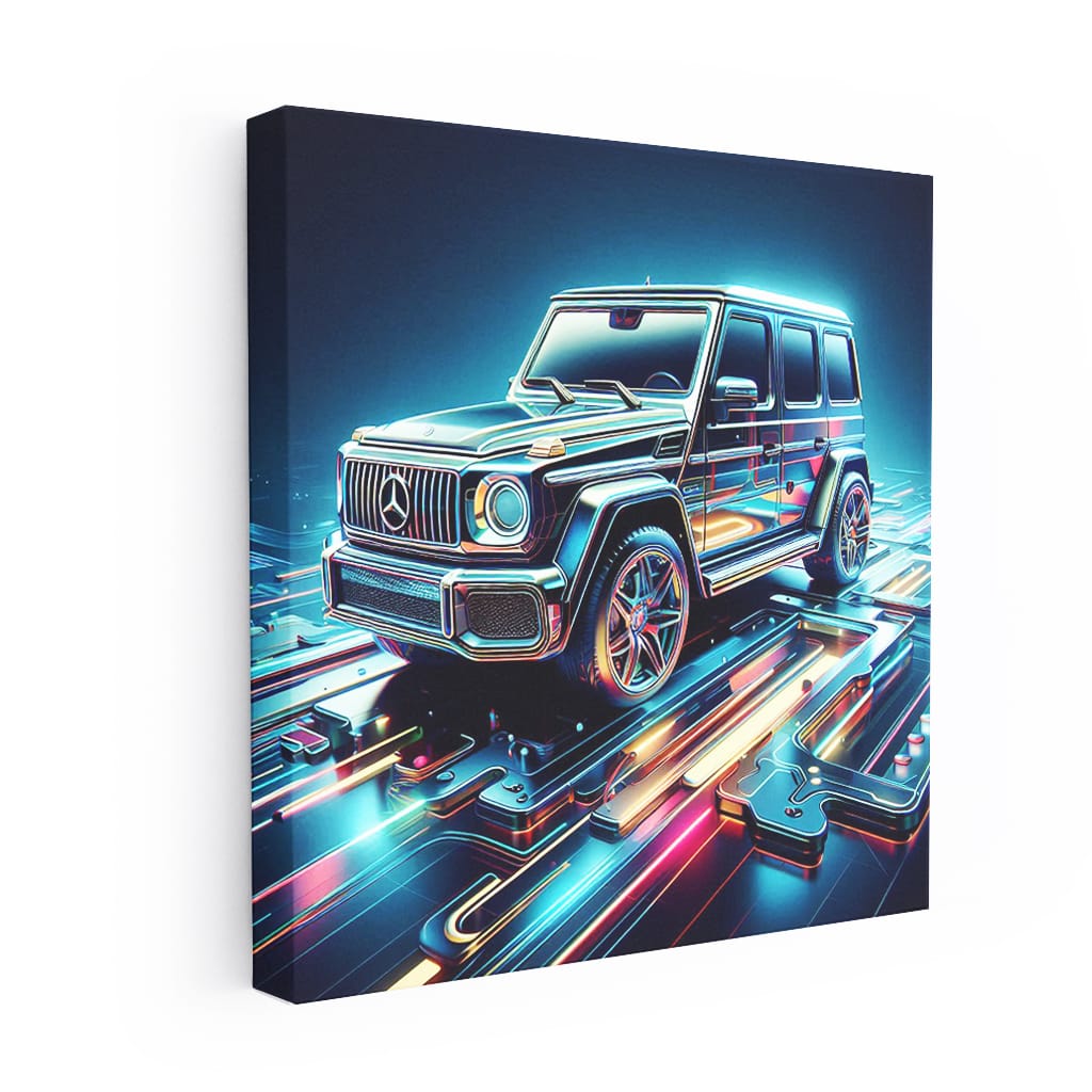 Abstract Art of Mercedes-Benz G Wagon - Rugged Elegance