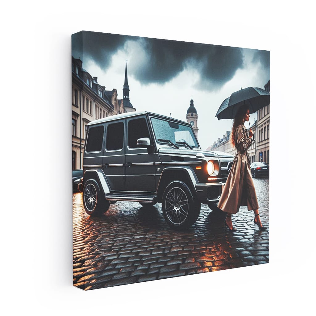 Mercedes-Benz G-Wagon in Overcast: Rugged Luxury Icon