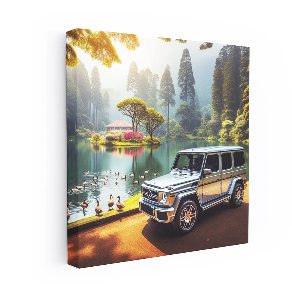 Mercedes-Benz G Wagon by Lake: Rugged Elegance