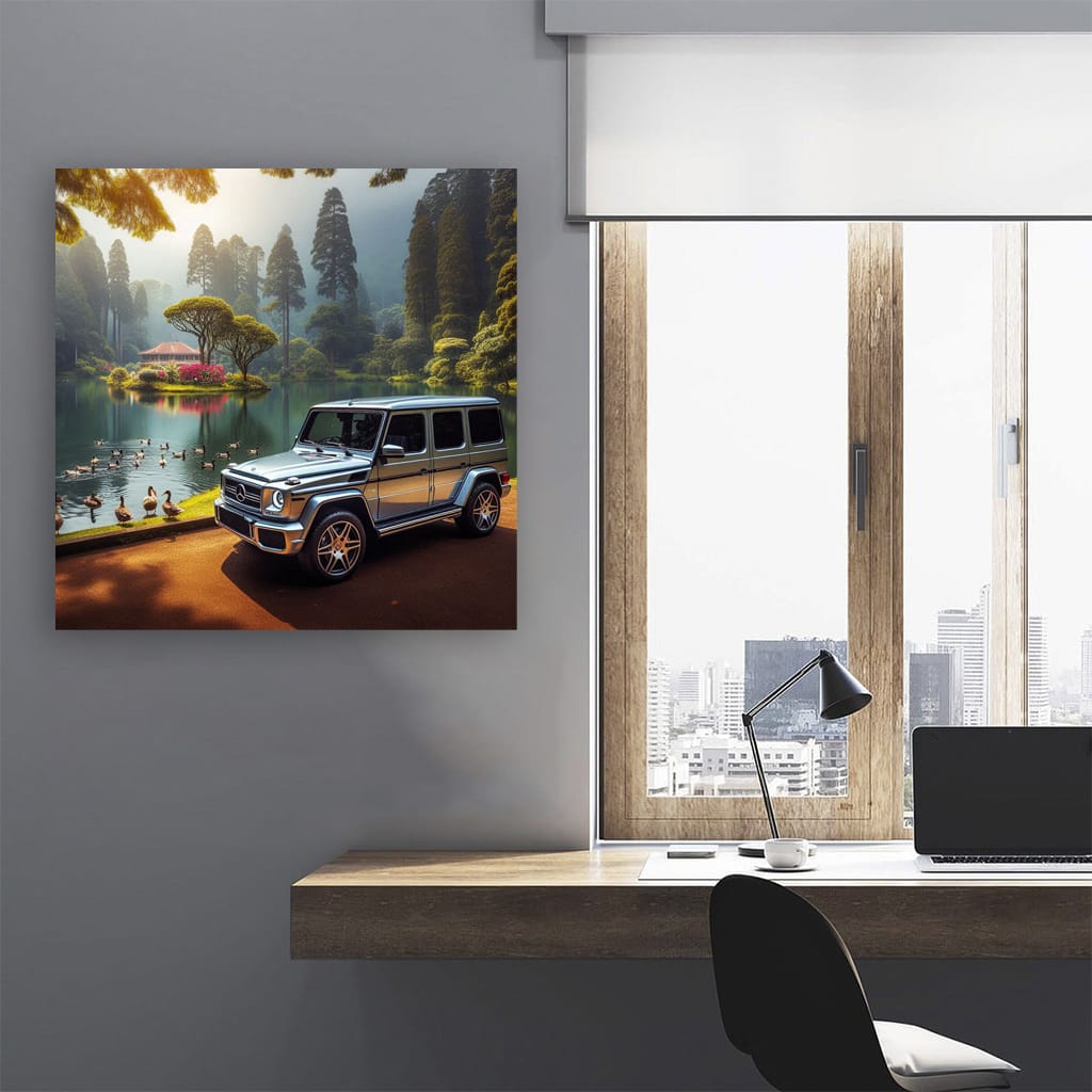 Mercedes-Benz G Wagon by Lake: Rugged Elegance