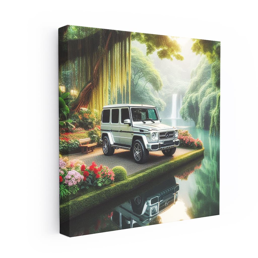Mercedes-Benz G-Wagon Crossing River - Rugged Elegance