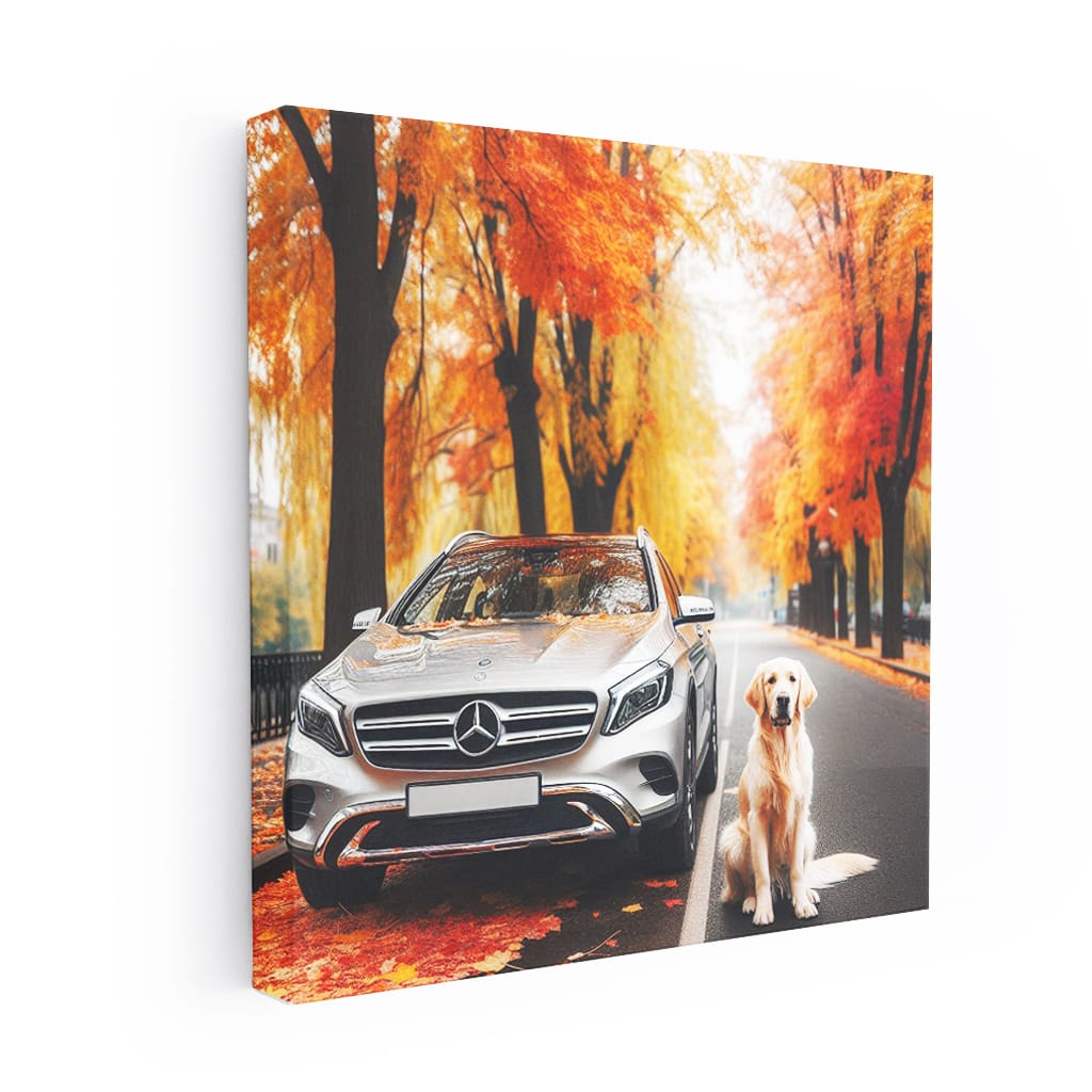 Mercedes-Benz GLA on Scenic Road - Stylish and Dynamic