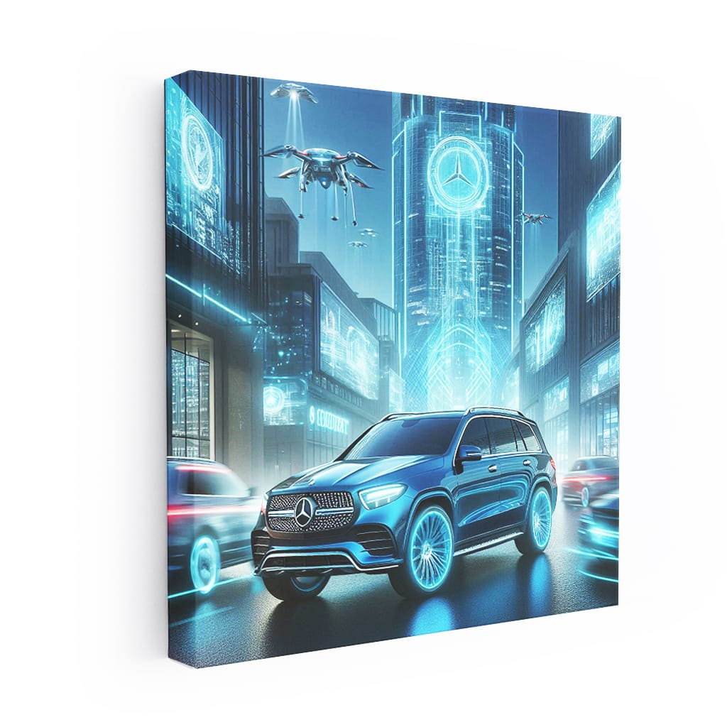 Mercedes-Benz GLS Neon - Bold Elegance in Motion