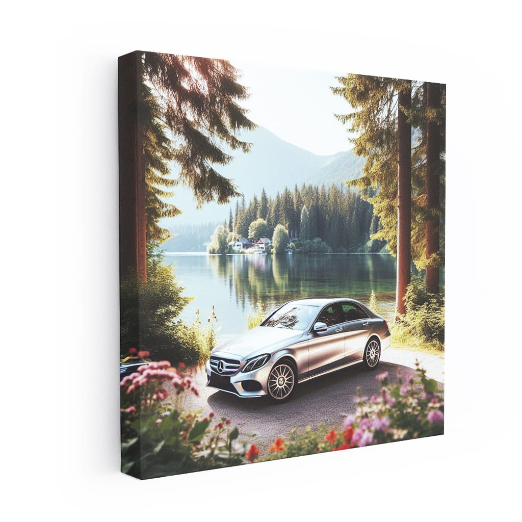 Mercedes C-Class by Lake - Elegance Meets Performance
