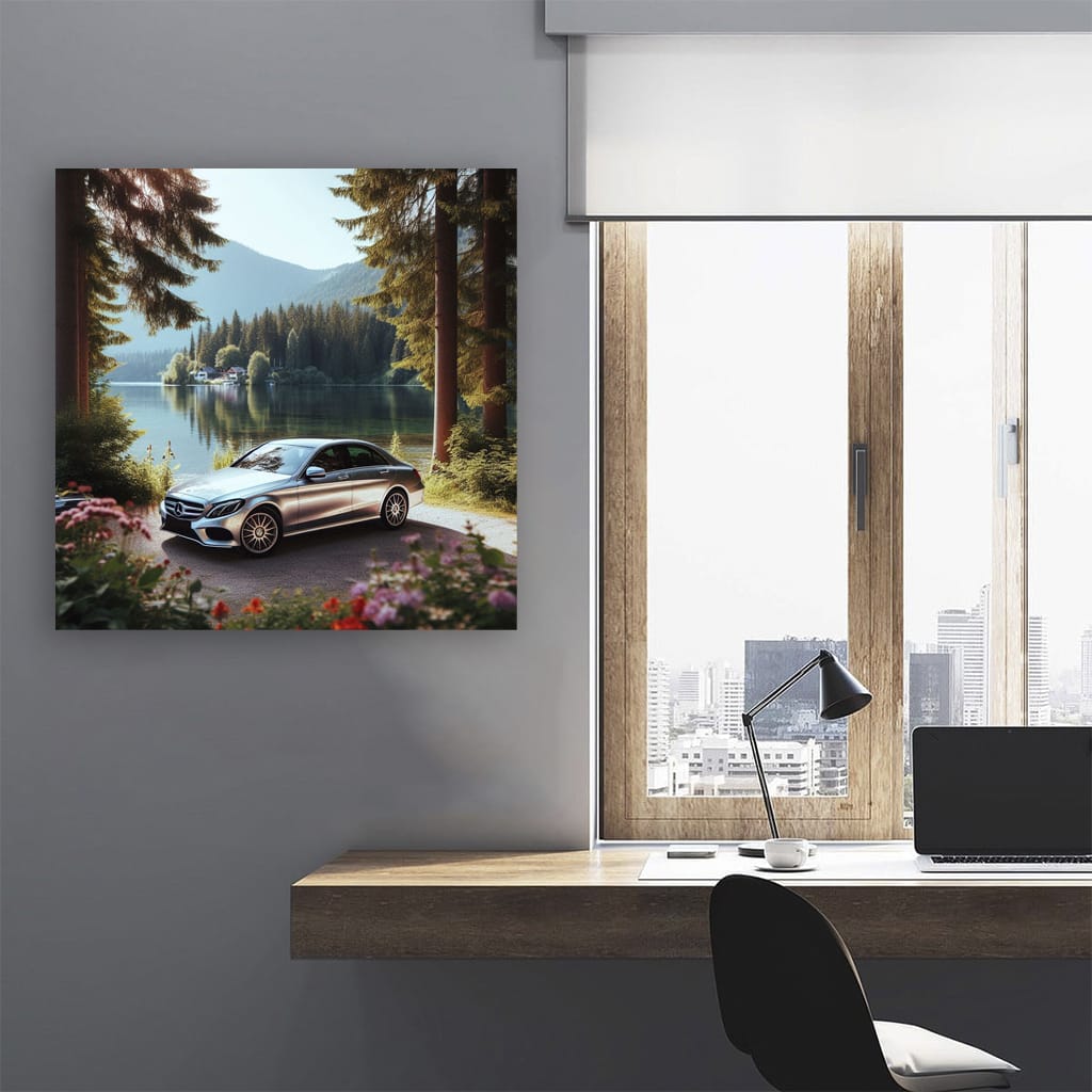 Mercedes C-Class by Lake - Elegance Meets Performance