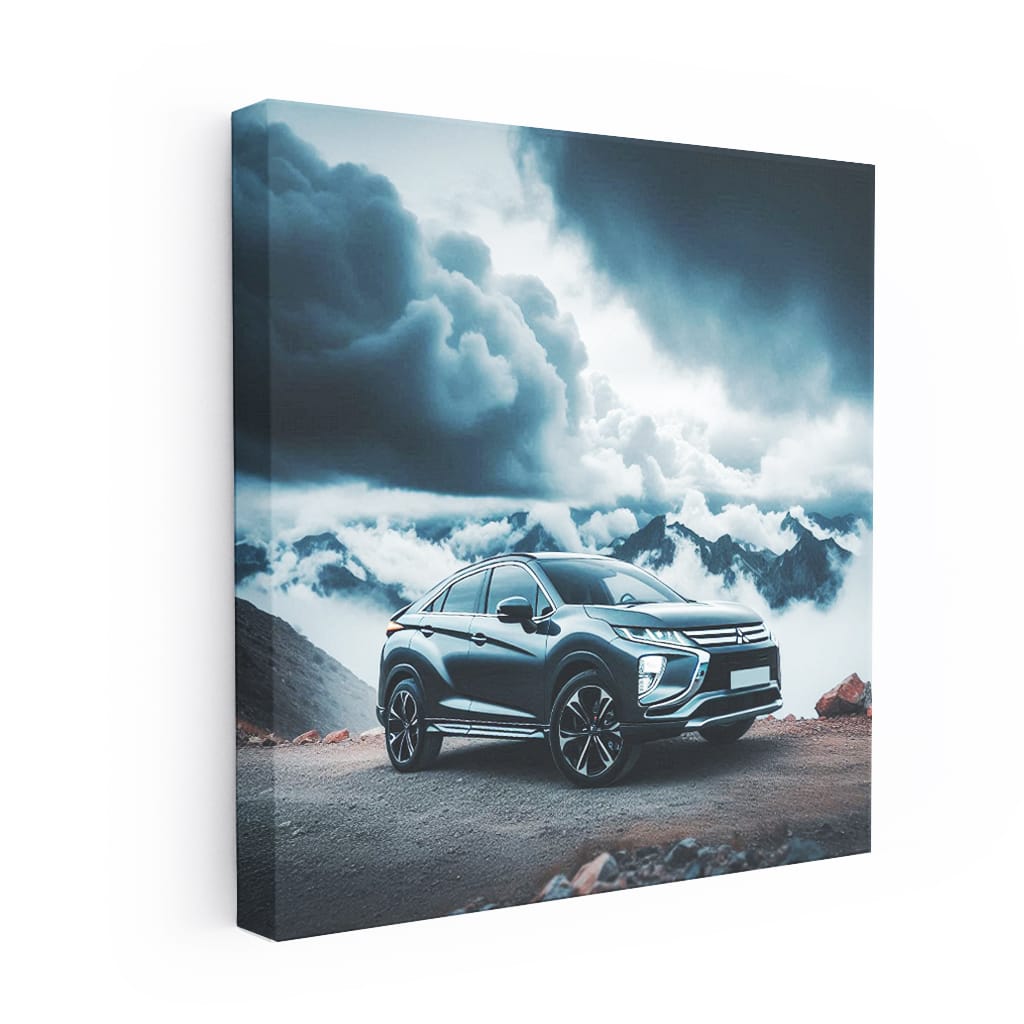 Mitsubishi Eclipse Cross in Cloudy Skies - Bold and Dynamic